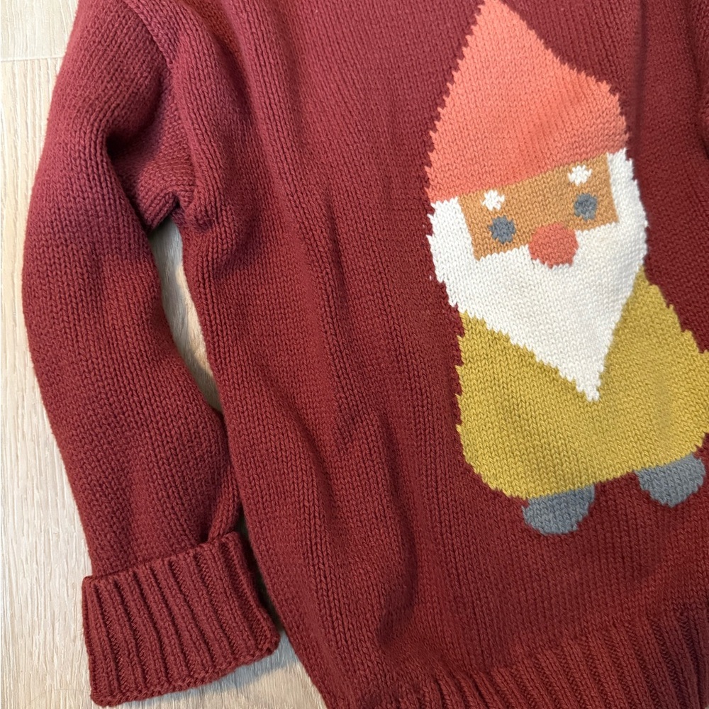 Kids Santa Gnome Sweater
